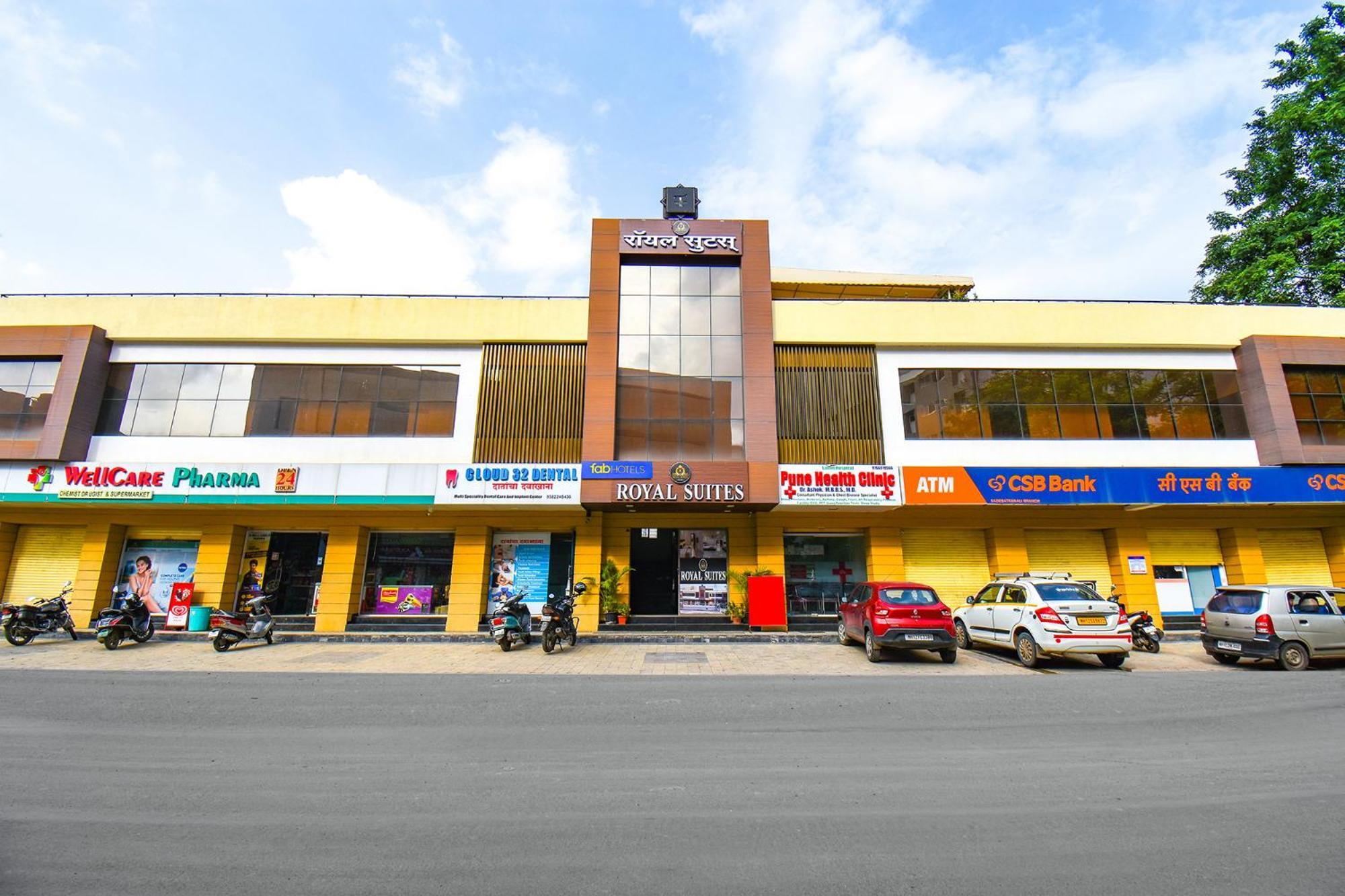 Fabhotel Royal Suits - Nr Mahadji Shinde Chhatri Mundhwa Екстер'єр фото